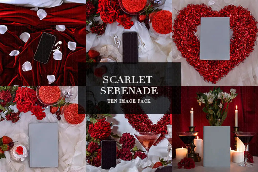 Scarlet Serenade 10 Image Packs