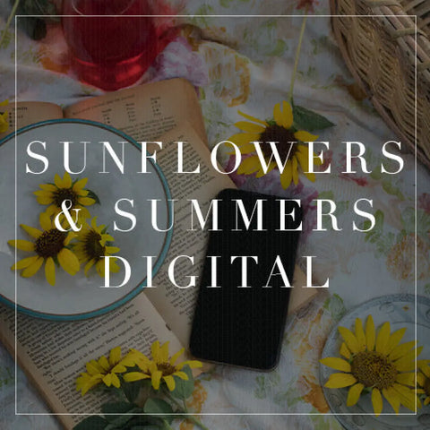 Sunflowers Summers Digital Collection
