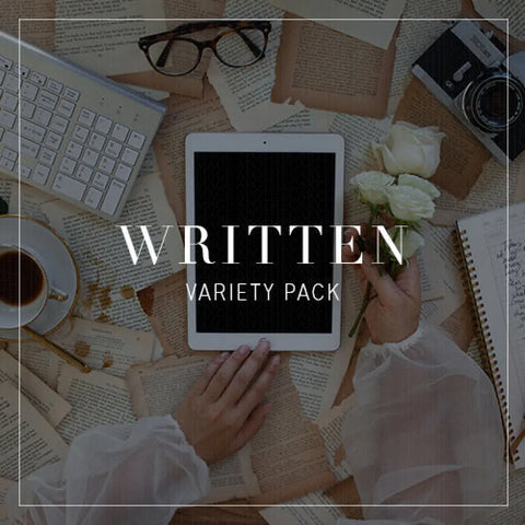 Written Variety Pack